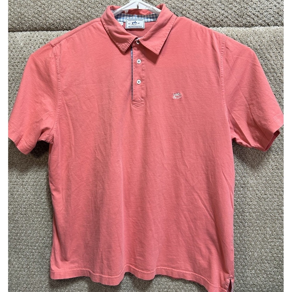 Southern Tide Men’s Coral Polo Shirt